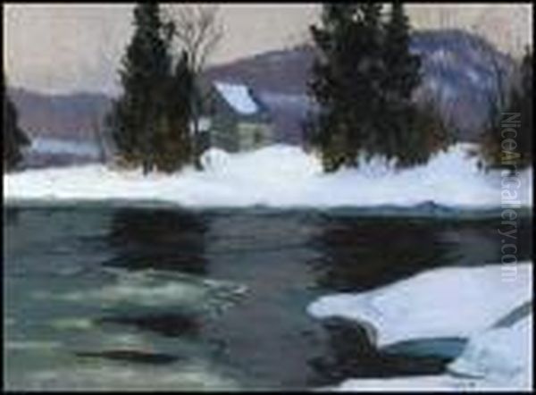 Early Spring, Cache River Oil Painting by Maurice Galbraith Cullen