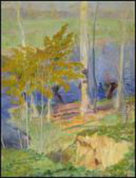 Early Spring Oil Painting by Maurice Galbraith Cullen