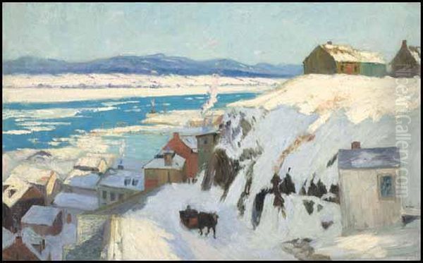 Cape Diamond, Quebec Oil Painting by Maurice Galbraith Cullen