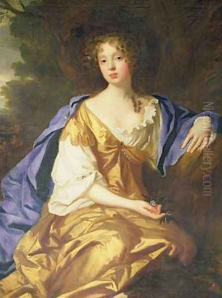 Catherine Countess of Rockingham 1657-95 Oil Painting by Sir Peter Lely