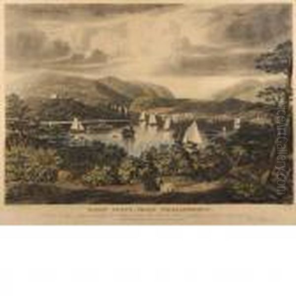 West Point, From Phillipstown Oil Painting by Currier & Ives Publishers