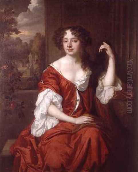 Louise de Kerouaille 1649-1734 Duchess of Portsmouth and Aubigny Oil Painting by Sir Peter Lely