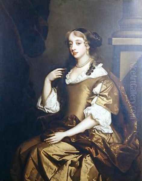 Louise de Penacoet de Kerouaille 1649-1734 Duchess of Portsmouth Oil Painting by Sir Peter Lely