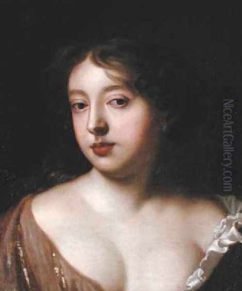 Portrait of Mary Moll Davies Oil Painting by Sir Peter Lely