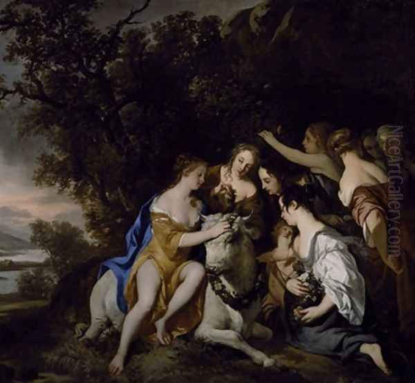 The Rape of Europa Oil Painting by Sir Peter Lely