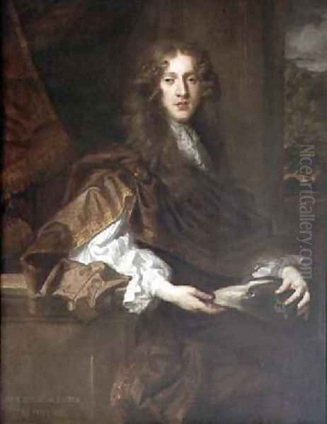 John 5th Earl of Exeter Oil Painting by Sir Peter Lely