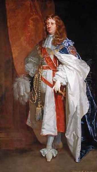 Edward Montagu 1st Earl of Sandwich Oil Painting by Sir Peter Lely