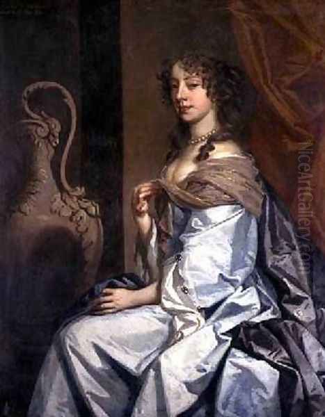 Portrait of Mary Bagot Countess of Middlesex and Dorset 1645-79 Oil Painting by Sir Peter Lely