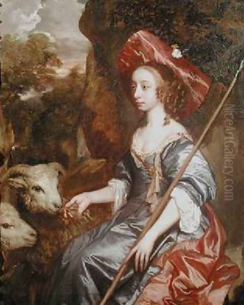 Lady Belasyse Oil Painting by Sir Peter Lely