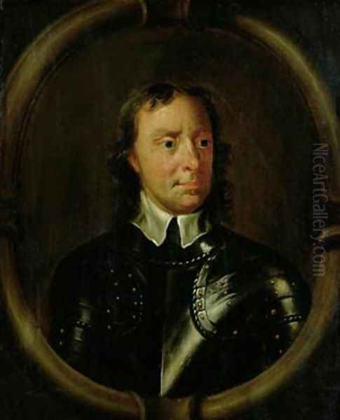 Portrait of Oliver Cromwell 1599-1658 2 Oil Painting by Sir Peter Lely