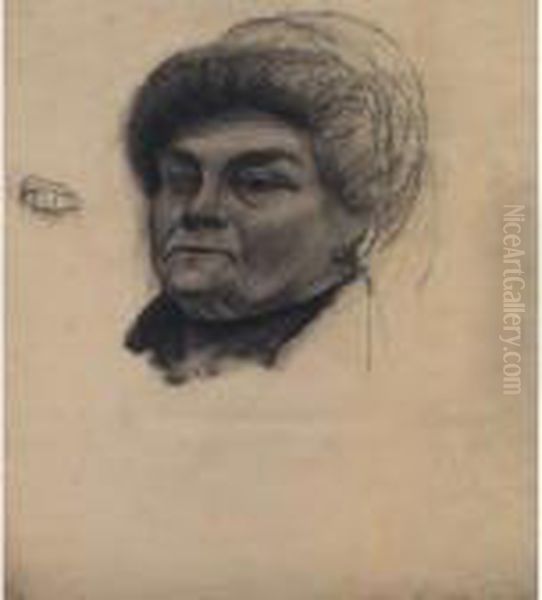 Portrait Of A Woman by John Steuart Curry