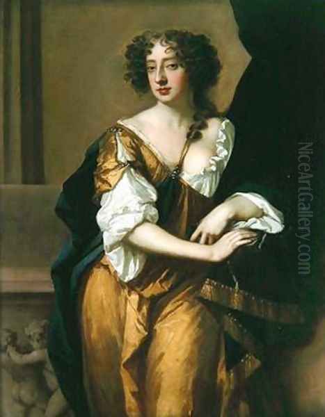 Frances Theresa Stuart 1647-1702 Duchess of Richmond Oil Painting by Sir Peter Lely