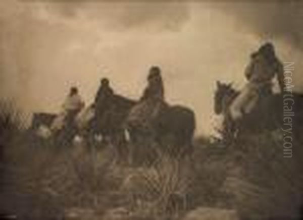 Before The Storm, Apache by Edward Sherrif Curtis