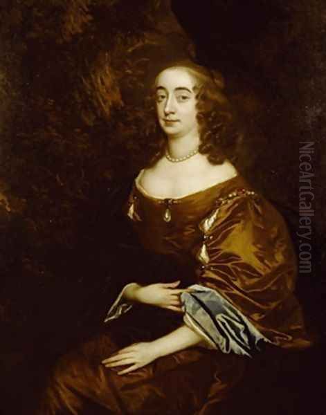 Elizabeth Clifford Countess of Cork and later Countess of Burlington Oil Painting by Sir Peter Lely