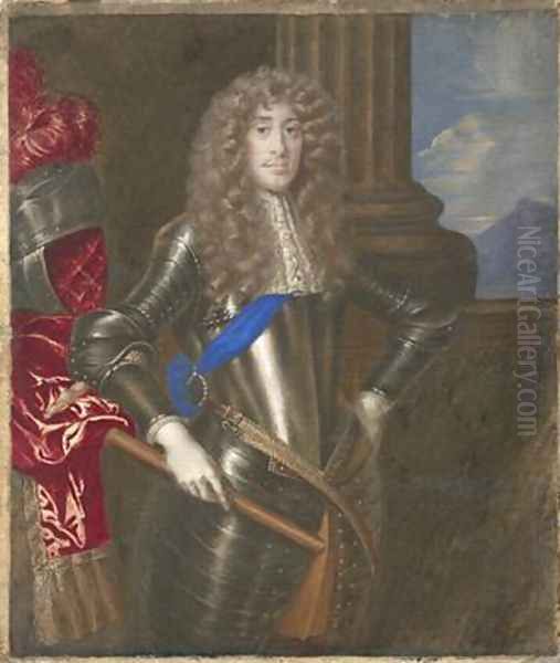 James II as Duke of York Oil Painting by Sir Peter Lely