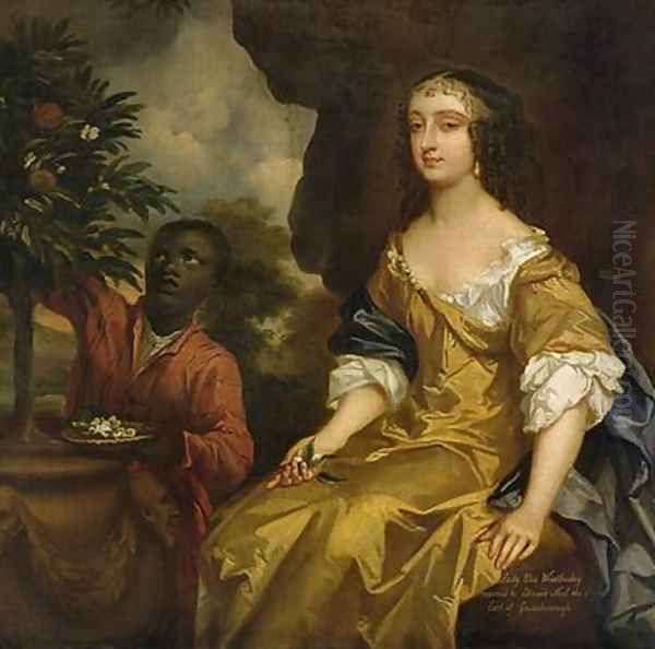 Lady Elizabeth Noel Wriothesley Oil Painting by Sir Peter Lely