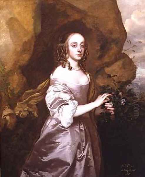 Portrait of Mrs Rous Oil Painting by Sir Peter Lely