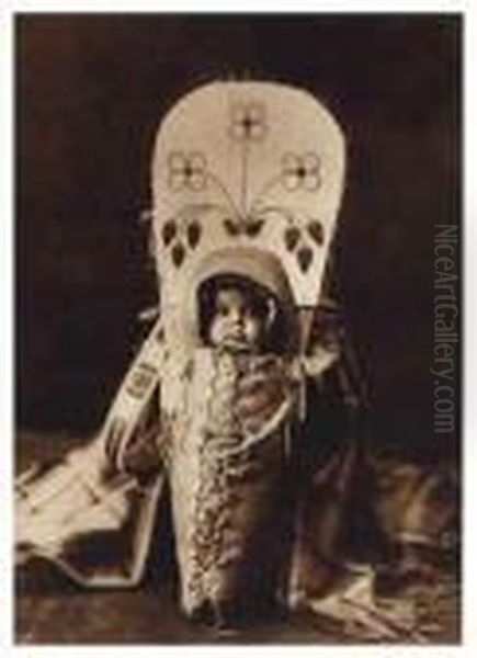 Nez Perce Babe by Edward Sherrif Curtis