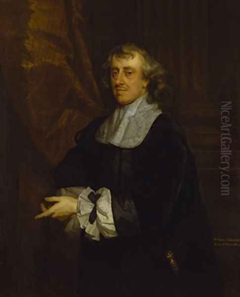 William Cavendish Oil Painting by Sir Peter Lely