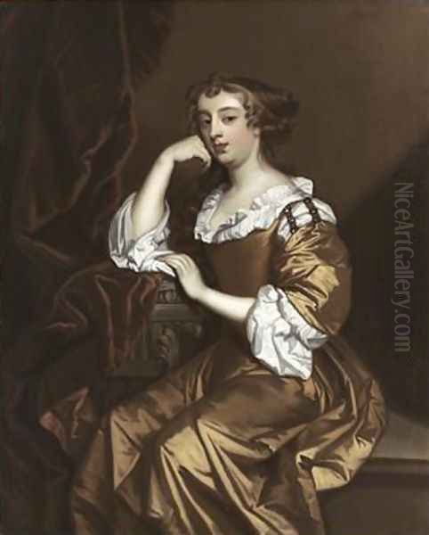 Portrait of Elizabeth Wriothesley 1668 Oil Painting by Sir Peter Lely