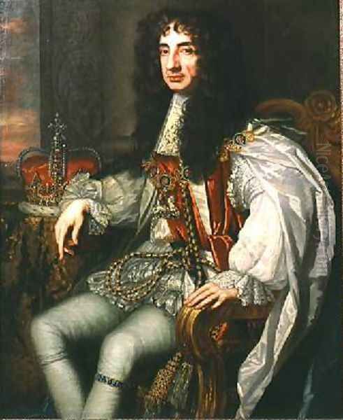 King Charles II 1630-85 Oil Painting by Sir Peter Lely