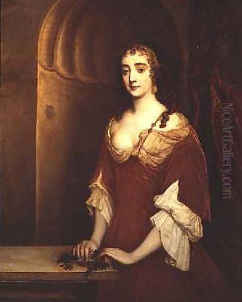 Probable portrait of Nell Gwynne 1650-87 mistress of King Charles II 1630-85 Oil Painting by Sir Peter Lely