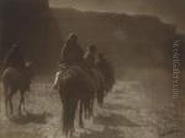 The Vanishing Race by Edward Sherrif Curtis