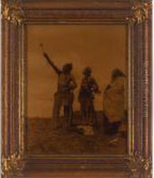 The Oath N Asparoke by Edward Sherrif Curtis