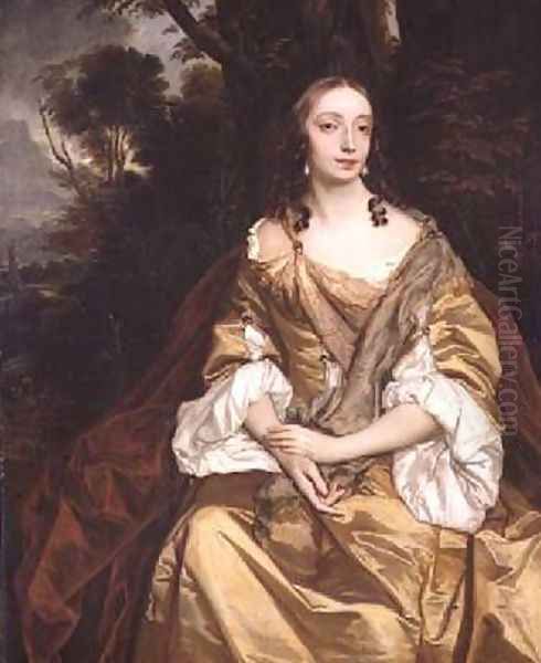 Portrait of a Lady probably Mary Parsons later Mrs Draper Oil Painting by Sir Peter Lely