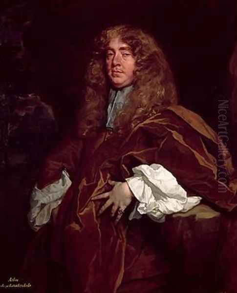 Portrait of John Maitland 1st Duke of Lauderdale 1616-82 Oil Painting by Sir Peter Lely