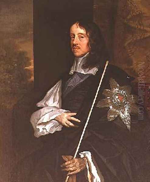 Thomas Wriothesley 1607-67 4th Earl of Southampton Oil Painting by Sir Peter Lely