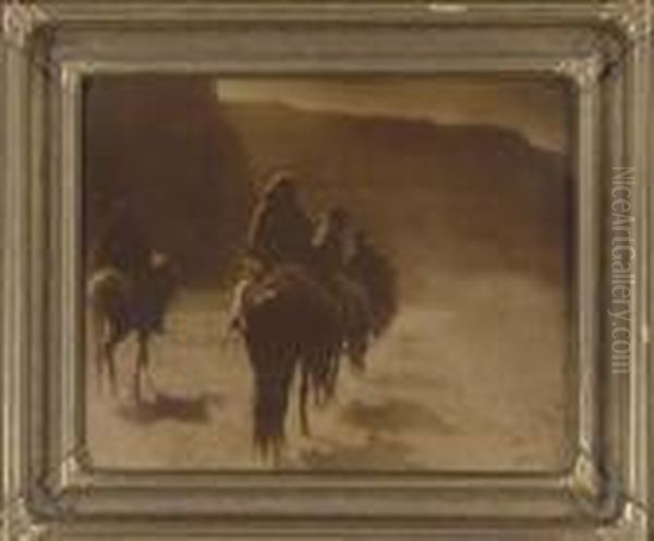 The Vanishing Race by Edward Sherrif Curtis