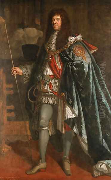 Portrait of Henry Bennet, 1st Earl of Arlington (1618-1685) Oil Painting by Sir Peter Lely