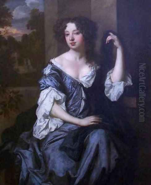 Portrait of Louise de Keroualle Duchess of Portsmouth Oil Painting by Sir Peter Lely