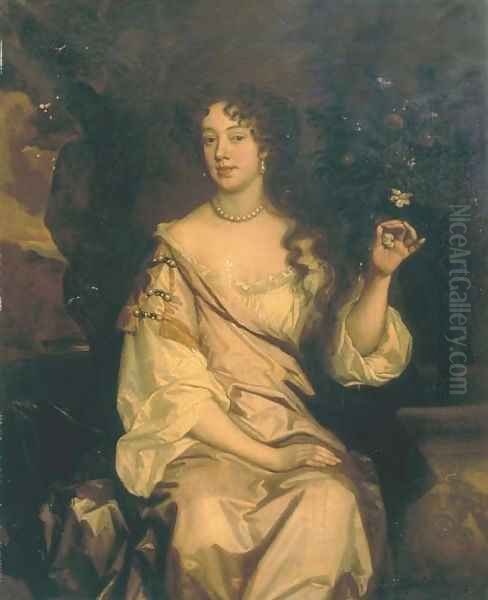 Portrait of Anne Capel Oil Painting by Sir Peter Lely