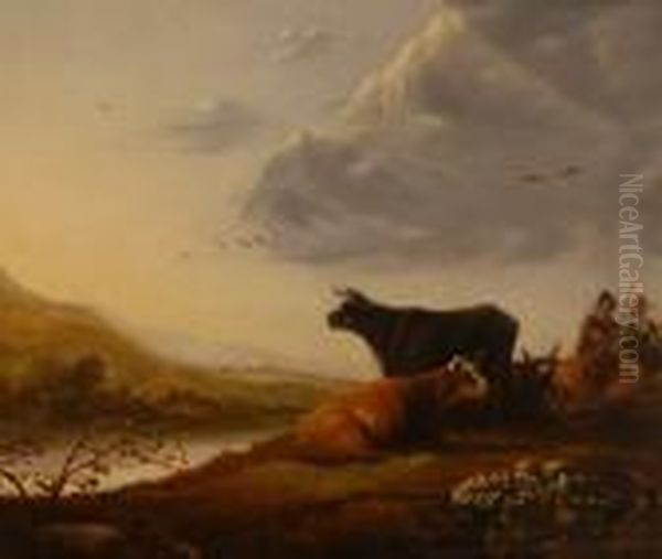 Untitled Oil Painting by Aelbert Cuyp