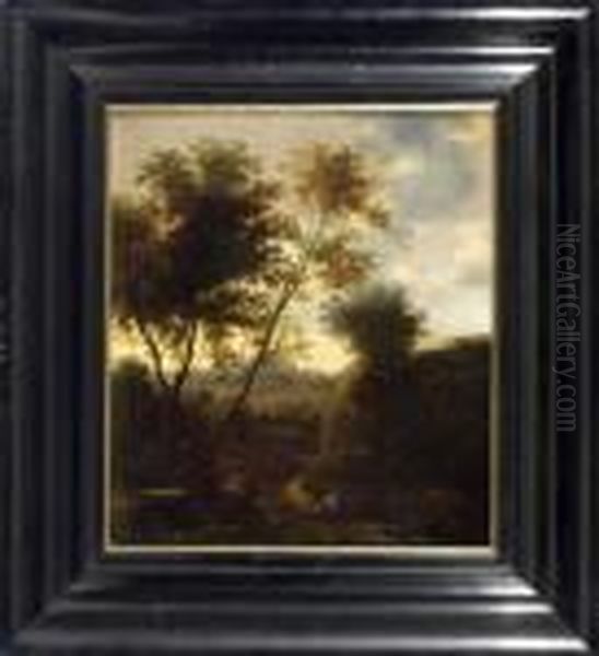 Pastorale Landschaft Oil Painting by Jaques D'Arthois