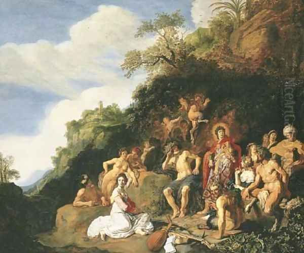 The Judgment of Midas Oil Painting by Pieter Pietersz. Lastman