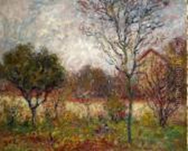 Le Verger En Automne Oil Painting by Georges dEspagnat