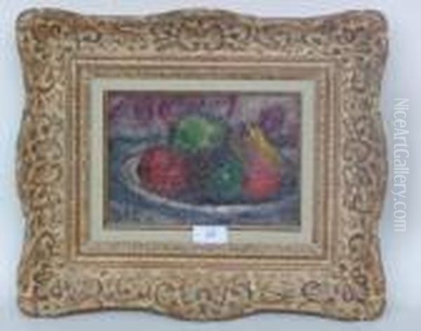 Nature Morte Aux Fruits Oil Painting by Georges dEspagnat