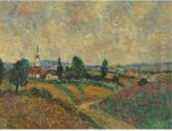 Paysage Oil Painting by Georges dEspagnat