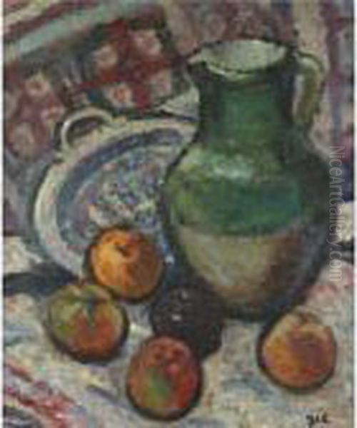 Nature Morte Au Pichet Oil Painting by Georges dEspagnat