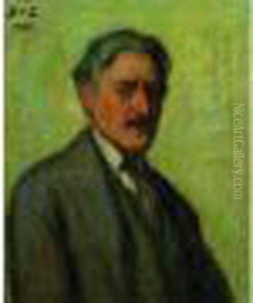 Portrait D'homme Oil Painting by Georges dEspagnat