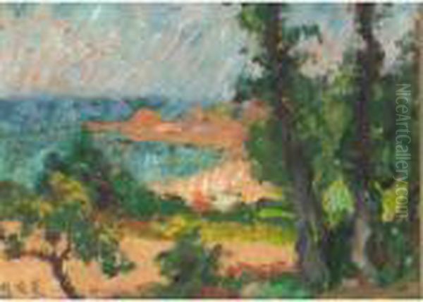 Paysage Du Midi Oil Painting by Georges dEspagnat