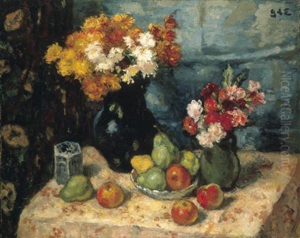 Nature Morte Oil Painting by Georges dEspagnat