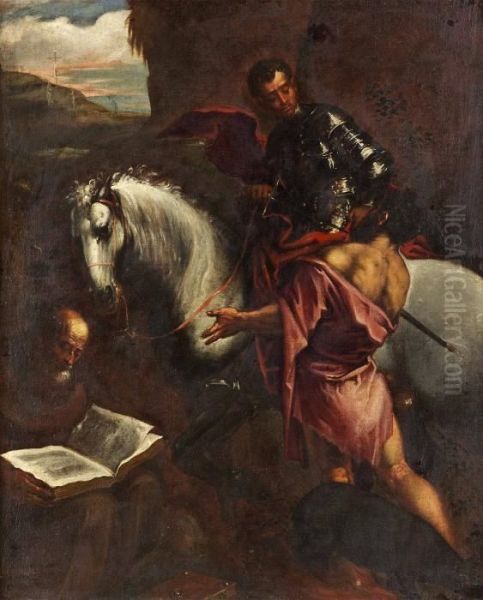 Hans Efterfoljd Oil Painting by Jacopo Bassano (Jacopo da Ponte)