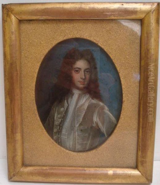 Portrait Of George Ii As A Young Man Oil Painting by Michael Dahl