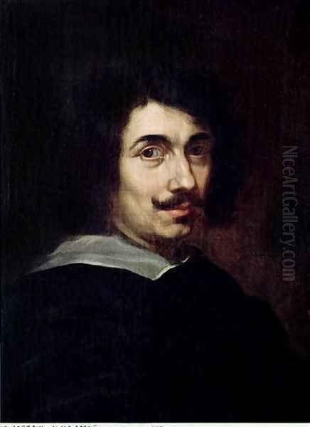 Self Portrait Oil Painting by Claude Lorrain (Gellee)