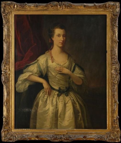 Portrait Of Anne Countess Ofalbemarle Oil Painting by Michael Dahl