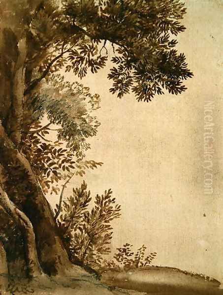 Landscape 2 Oil Painting by Claude Lorrain (Gellee)